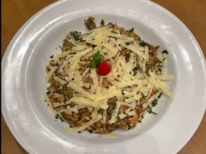 RISOTO DE FILÉ MIGNON